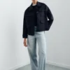 Veste en laine avec poches