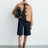 Veste en laine avec poches