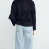 Veste en laine avec poches