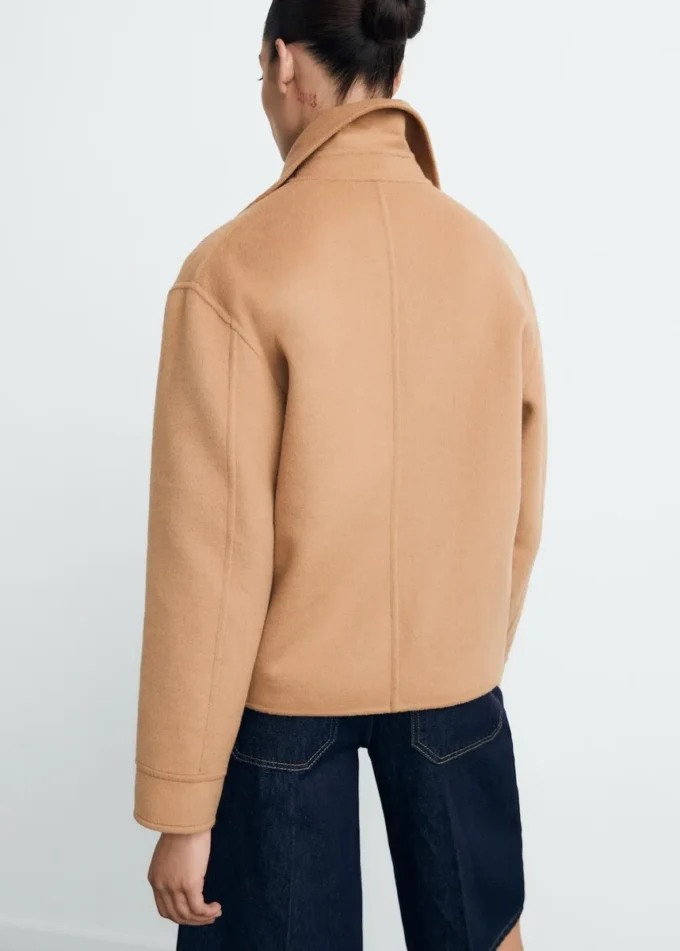 Veste en laine avec poches