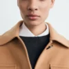 Veste en laine avec poches