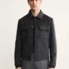 Veste en laine faite main avec poches