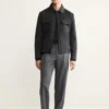Veste en laine faite main avec poches