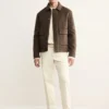 Veste en laine faite main avec poches