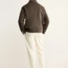 Veste en laine faite main avec poches