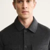 Veste en laine faite main avec poches