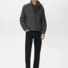 Veste en laine mélangée