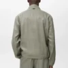 Veste en lin à fermeture éclair