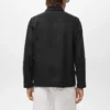 Veste en lin mélangé avec poches