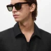 Veste en lin mélangé avec poches