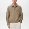 Veste en lyocell avec poches