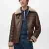 Veste en peau de mouton double face