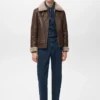 Veste en peau de mouton double face