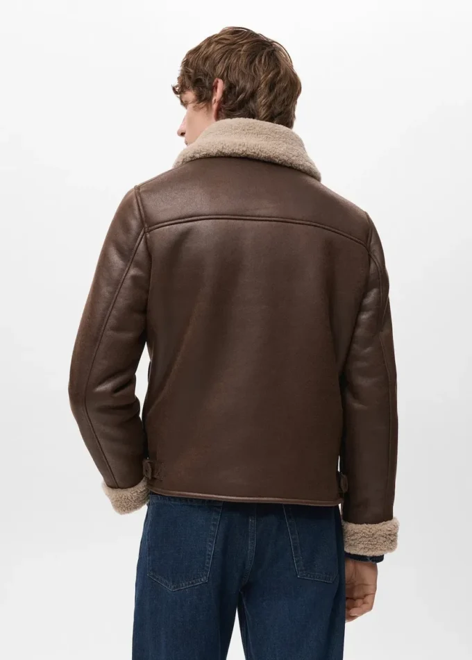 Veste en peau de mouton double face
