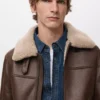 Veste en peau de mouton double face