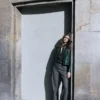 Veste en simili cuir avec poches