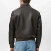 Veste en simili cuir avec poches