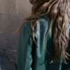 Veste en simili cuir avec poches