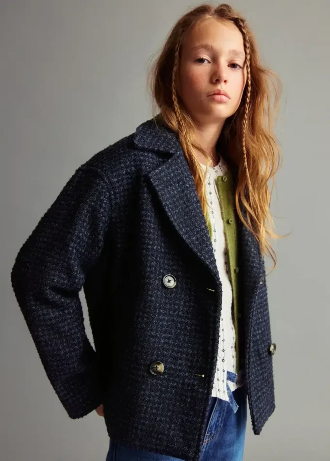 Veste en tweed