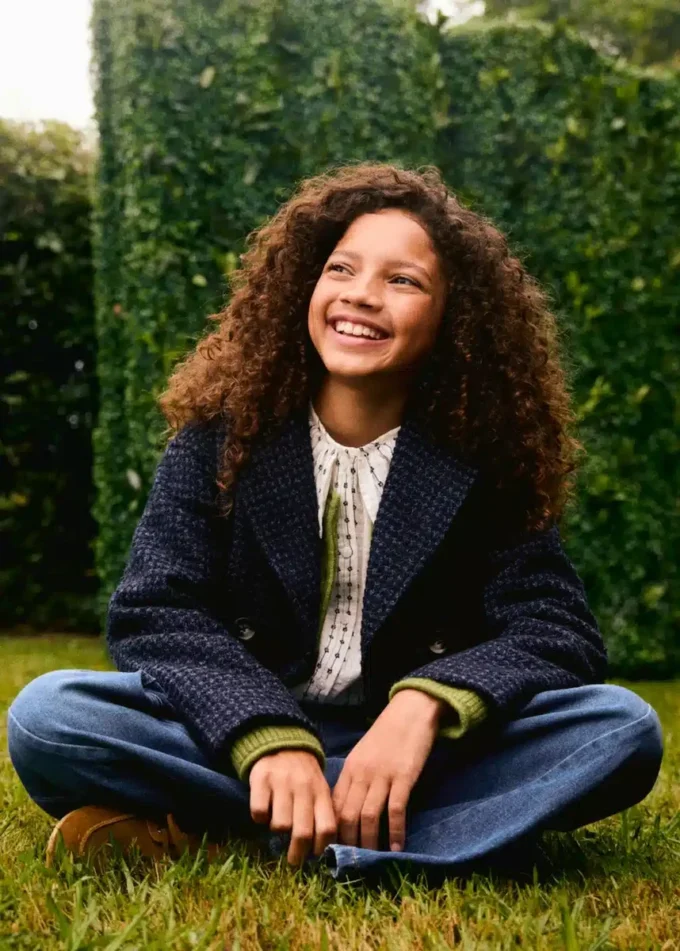 Veste en tweed