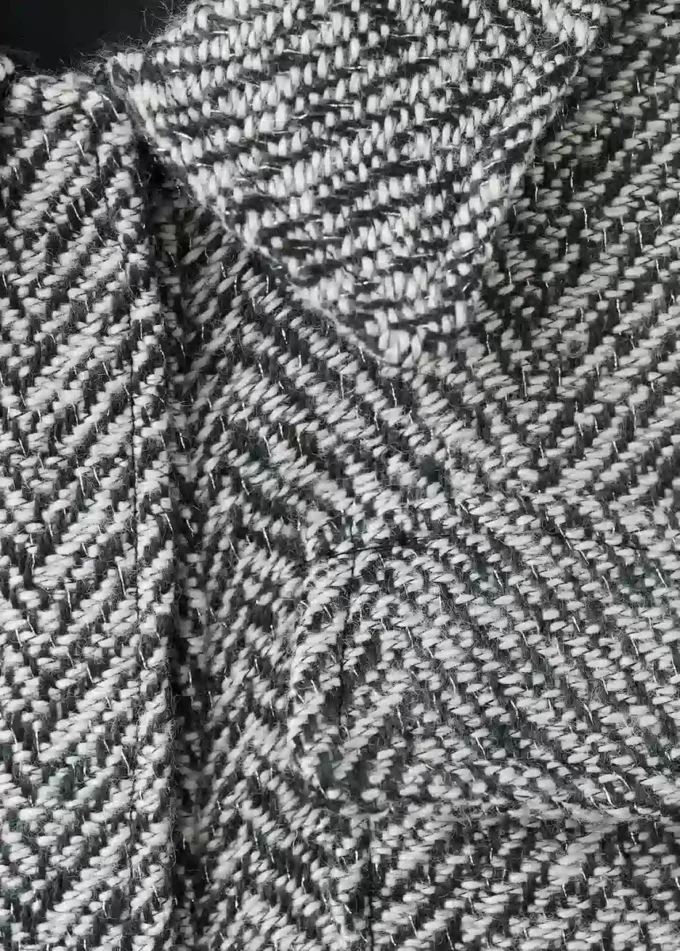 Veste en tweed avec détails en lurex