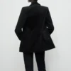 Veste en velours côtelé avec poches