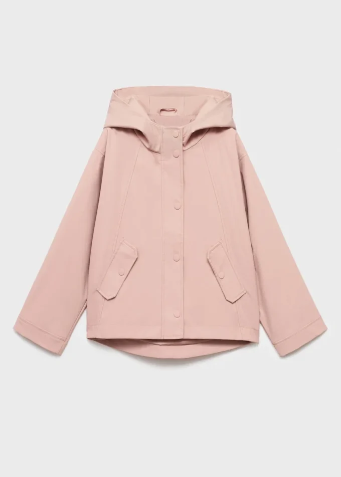 Veste imperméable à capuche