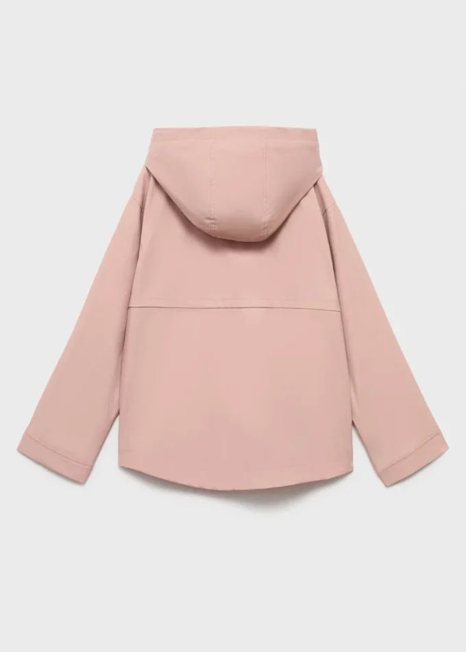 Veste imperméable à capuche
