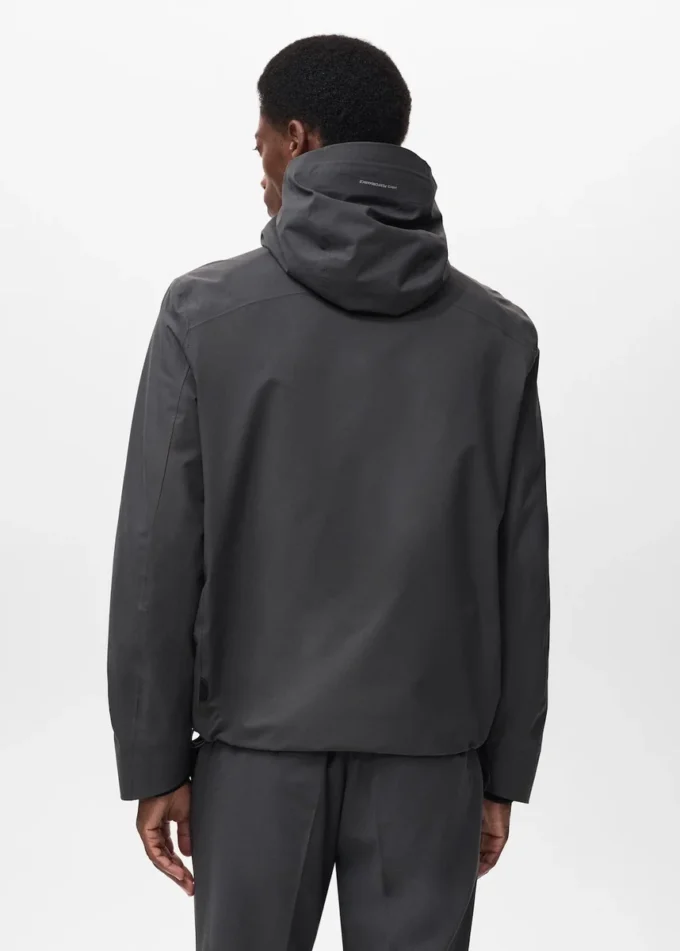 Veste imperméable à capuche
