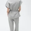 Veste à manches courtes avec taille ajustable