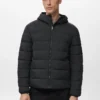 Veste matelassée avec rembourrage en duvet et plumes