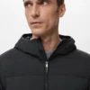 Veste matelassée avec rembourrage en duvet et plumes
