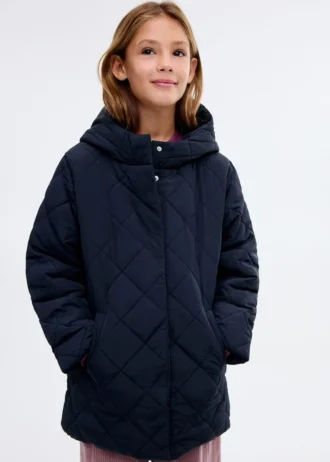 Veste matelassée à losanges