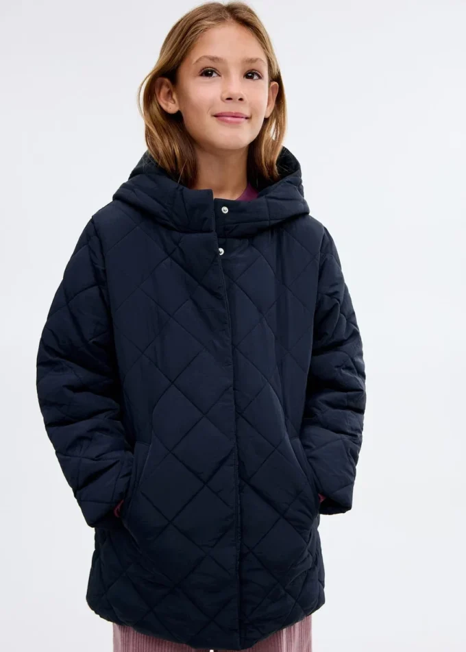 Veste matelassée à losanges