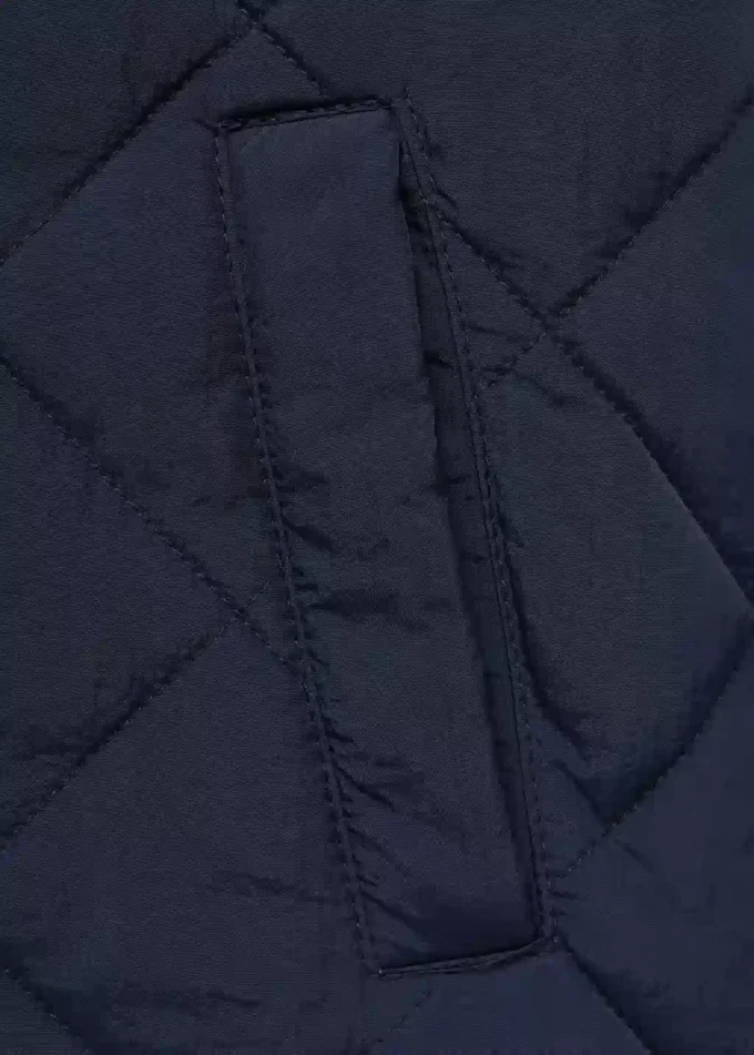 Veste matelassée à losanges