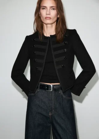 Veste militaire en laine