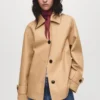 Veste oversize avec épaulettes