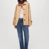 Veste oversize avec épaulettes