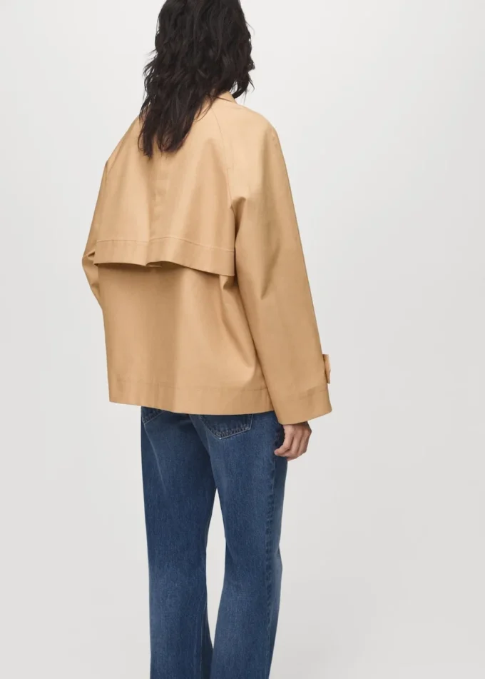 Veste oversize avec épaulettes