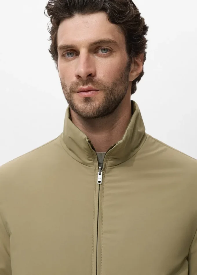 Veste réversible matelassée et déperlante