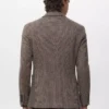 Veste slim fit à micro-motif pied-de-poule