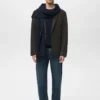 Veste slim à micro-carreaux