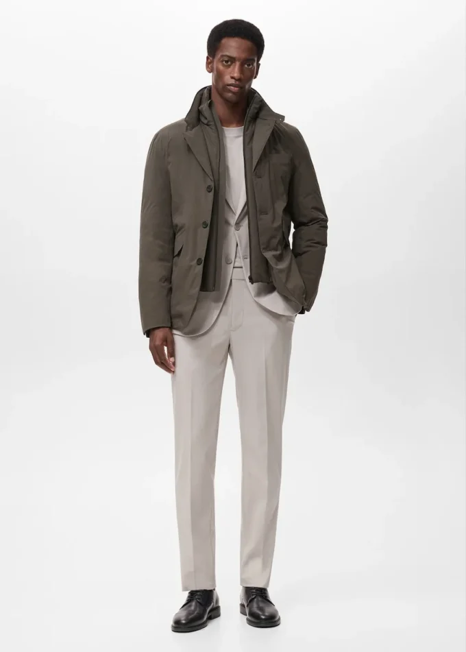 Veste Thermolite® rembourrée, déperlante et compactable